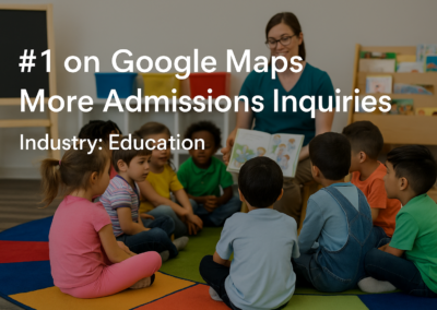 Preschool Increased Admissions After Reaching #1 on Maps
